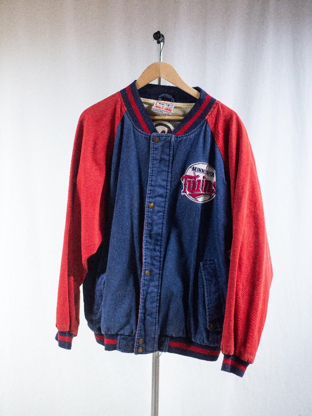 Vintage Apex One Minnesota Twins MLB Varsity Jacket